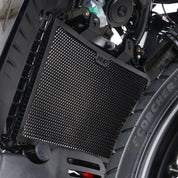 R&G Racing Black Aluminum Radiator Guard For 2021-2023 Harley-Davidson Pan America 1250 RA1250