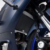 R&G Racing Blue Aluminum Radiator Guard For 2022 Yamaha YZF R7 RAD0281DKBLUE