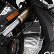 R&G Racing Black Aluminum Radiator Guard For 2021-2022 Energica Motor Company EGO