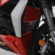 R&G Racing Red Aluminum Radiator Guard For 2022-2024 Ducati Streetfighter V2