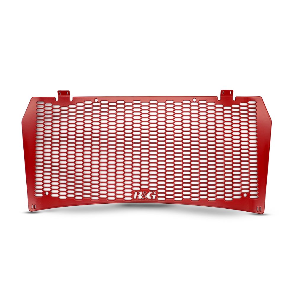 R&G Racing Matt Red PRO Radiator Guard For 2022-2024 Aprilia Tuareg 660