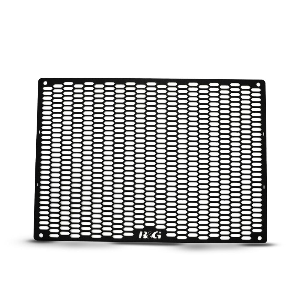 R&G Racing Matt Black PRO Radiator Guard For 2023-2024 Moto Guzzi V100 Mandello