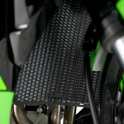 R&G Racing Matt Black PRO Radiator Guard For 2019-2024 Kawasaki Ninja ZX6R ZX636