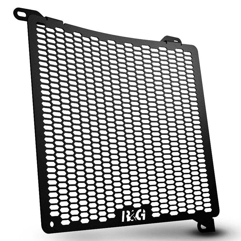 R&G Racing Matt Titanium PRO Radiator Guard For 2021-2024 Aprilia RS660