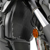 R&G Racing Matt Black PRO Radiator Guard For 2023-2024 Ducati Diavel V4