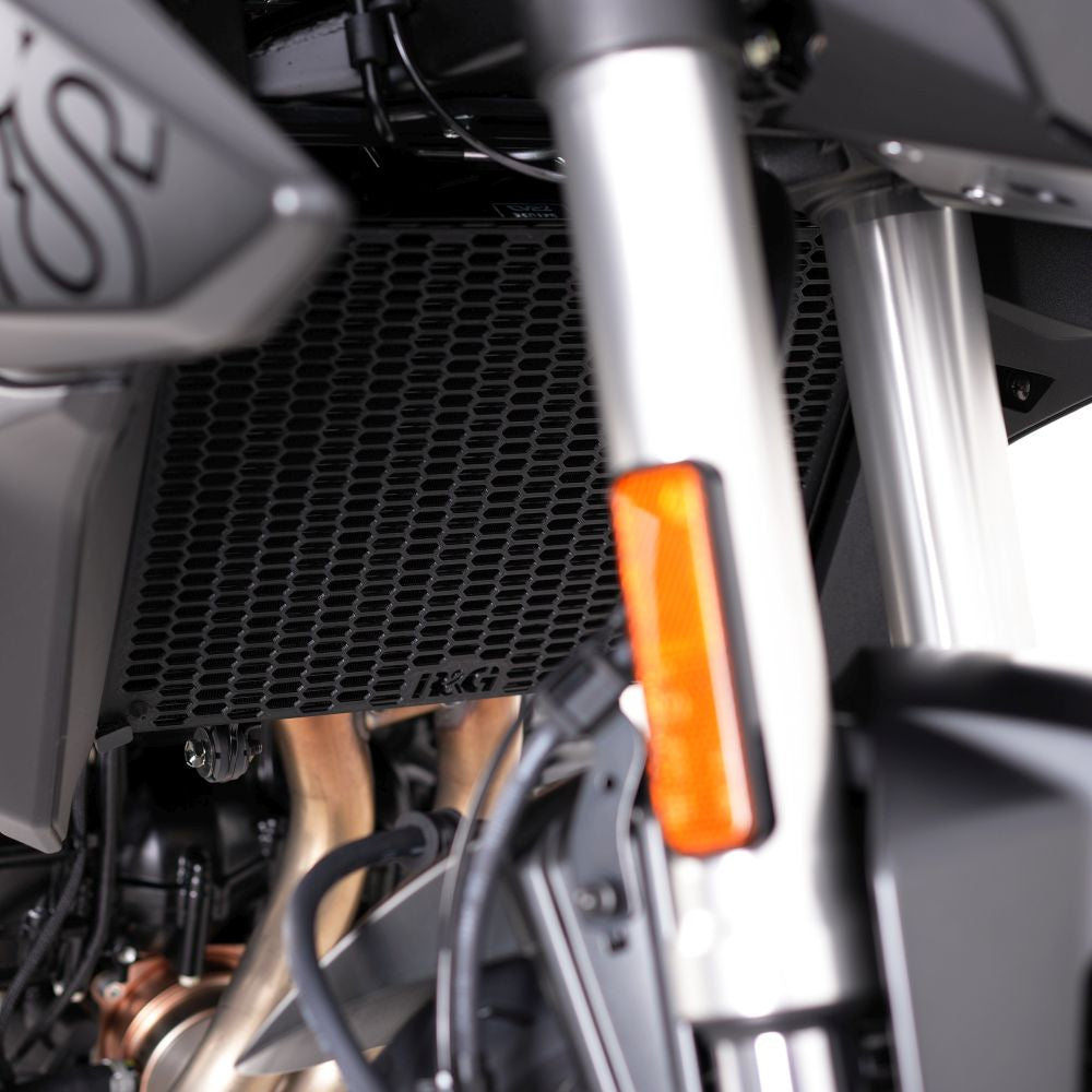 R&G Racing Matt Black PRO Radiator Guard For 2024-2024 Suzuki GSX-8R