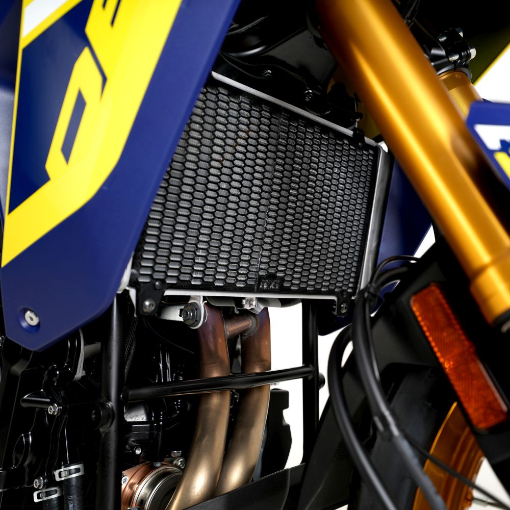 R&G Racing Matt Black PRO Radiator Guard For 2023-2024 Suzuki Vstrom 800 DL800 DE