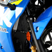 R&G Racing Matt Black PRO Radiator Guard For 2017-2024 Suzuki GSX-R125