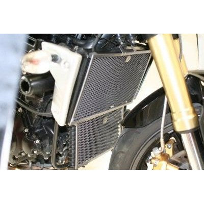 R&G Racing Black Radiator & Oil Cooler Guard Set For 2007-2008 Suzuki GSXR1000