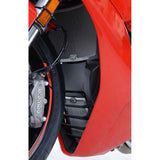 R&G Racing Silver Aluminum Radiator and Oil Cooler Guard Kit For 2017-2020 Ducati Super Sport