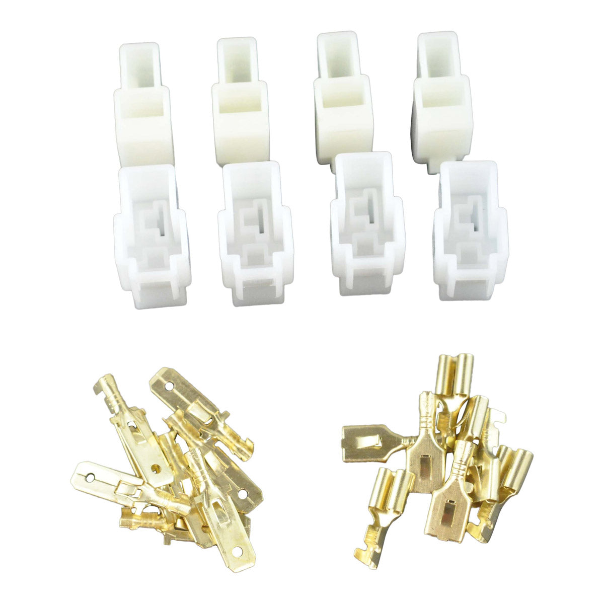 RMStator Universal 2-Pin Perpendicular Connector Kit 4 Pack RM14031