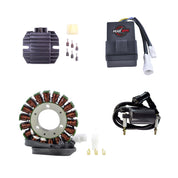 RMStator Stator Kit With Regulator Rectifier , Peakrpm CDI Box And Ignition Coil