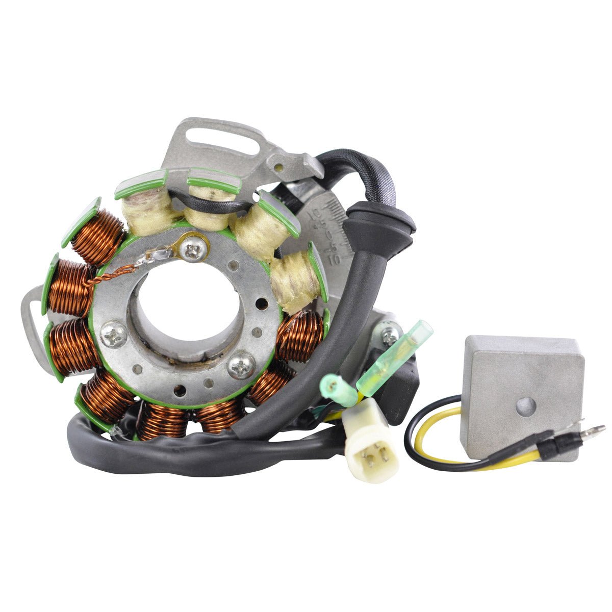 RMStator 200W Stator Kit With Regulator Rectifier, Ignition Coil, And Flywheel Puller