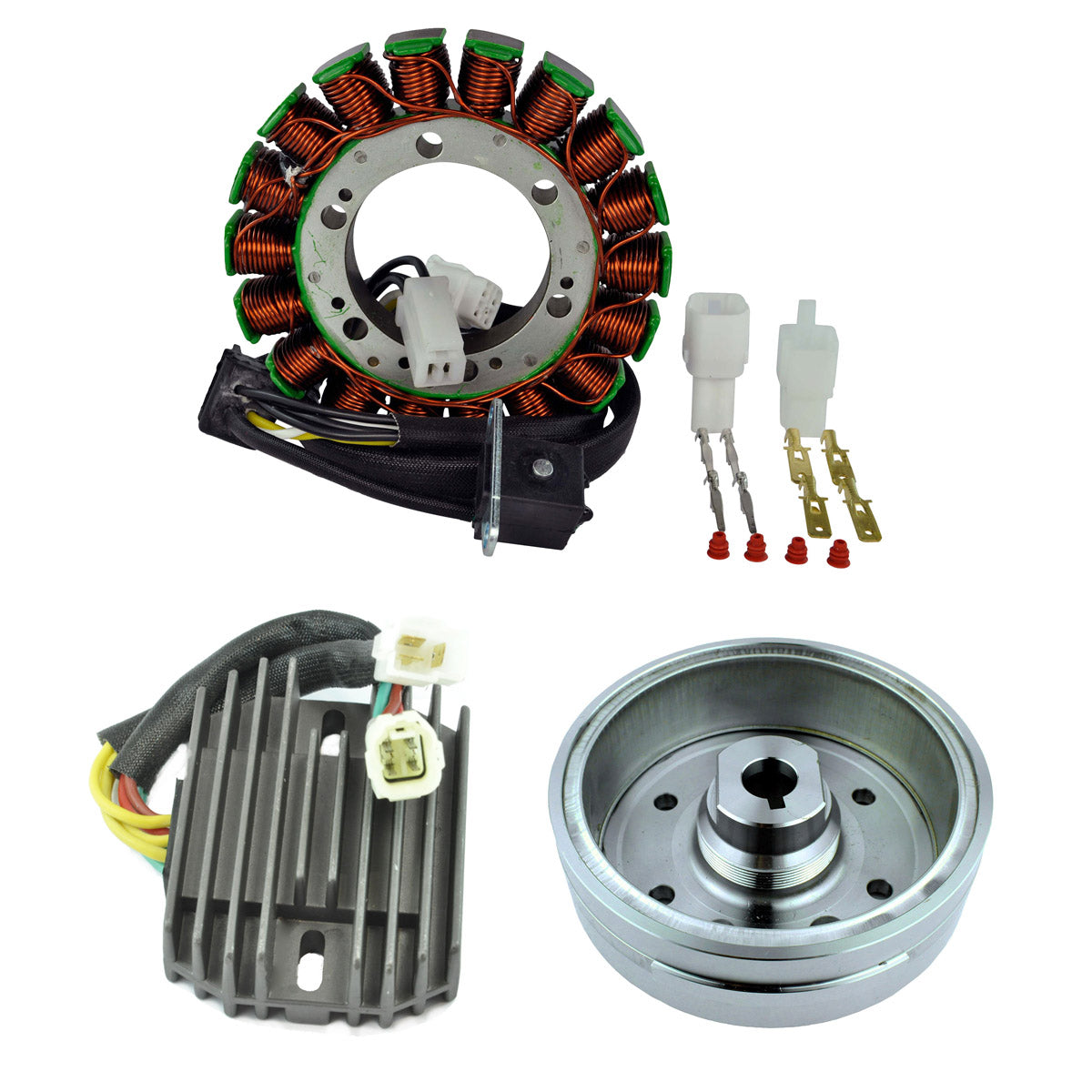 RMStator Stator With Regulator Rectifier and Flywheel Kit RM23029