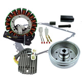 Kit de estator RMStator con regulador rectificador, junta de tapa del cárter, volante y extractor