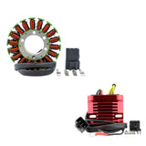 Kit de estator RMStator con regulador MOSFET de aluminio mecanizado RMS900-107630