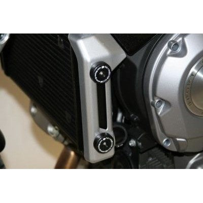 R&G Racing Black Radiator Sliders For 2008-2013 Aprilia Mana 850 RS0002BK