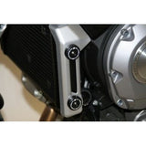 Deslizadores de radiador negros R&G Racing para Aprilia Mana 850 RS0002BK (2008-2013)