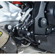 R&G Racing Black Adjustable Rearsets RSET01BK