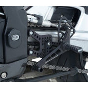 R&G Racing Black Adjustable Rearsets For 2009-2014 BMW HP4 ABS