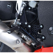 R&G Racing Black Adjustable Rearsets RSET02BK