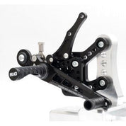 R&G Racing Black Adjustable Rearsets RSET04BK