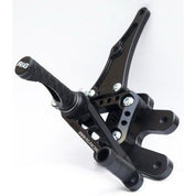 R&G Racing Black Adjustable Rearsets For 2006-2010 Suzuki GSXR600