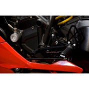 R&G Racing Black Adjustable Rearsets For 2007-2008 Ducati 1098 R