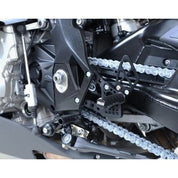 R&G Racing Black Adjustable Rearsets For 2017-2020 BMW S1000R