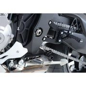 R&G Racing Black Adjustable Rearsets For 2015-2024 Yamaha YZF R1