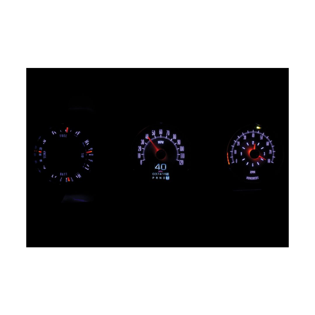 Dakota Digital 1970- 72 Oldsmobile Cutlass 442 RTX Analog Gauge Kit RTX-70O-CUT-X