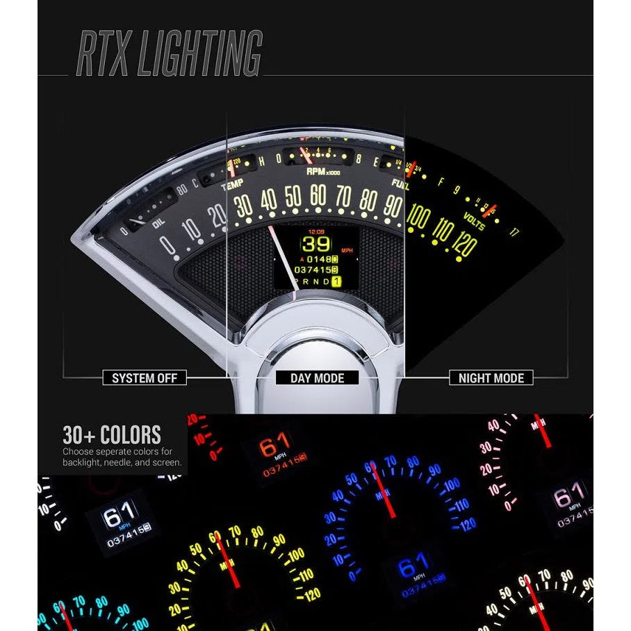 Dakota Digital 1967 Chevrolet Camaro RTX Analog Gauge kit RTX-67C-CAC-X