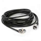 Rugged Radios 15 Ft Antenna Coax Cable with 3/8 NMO Mount NMO-MT-15