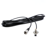 Rugged Radios 17 Ft Antenna Coax Cable with 3/8" NMO (TM) Thick Mount NMO-TM-U