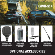 Rugged Radios 2 PACK - Rugged GMR2 PLUS GMRS and FRS Two Way Handheld Radios