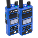 Rugged Radios 2 PACK - R1 Business Band Digital Analog Handheld Radio - By Rugged Radios R1-2-PACK