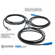 Rugged Radios 2 Person - Super Sport 364 Communication Intercom System with Helmet Kits 364-SS-2PHK