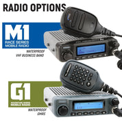 Rugged Radios 2024 Yamaha YXZ 1000R Complete Communication Kit with Bluetooth Intercom and 2-Way Radio