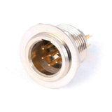 Rugged Radios 6-Pin Panel Mount Mini XLR Connector TB6M C6P-PM