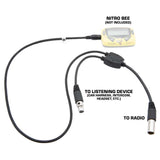 Rugged Radios Adapter for Scanner to 5-pin Car Harness, Headset, or Intercom CS-SCAN-ADPT