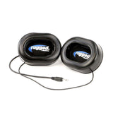 Rugged Radios Alpha Audio Speaker Pods - Velcro Mounting and Gel Ear Pods - Stereo & Mono 3.5mm PRO-POD