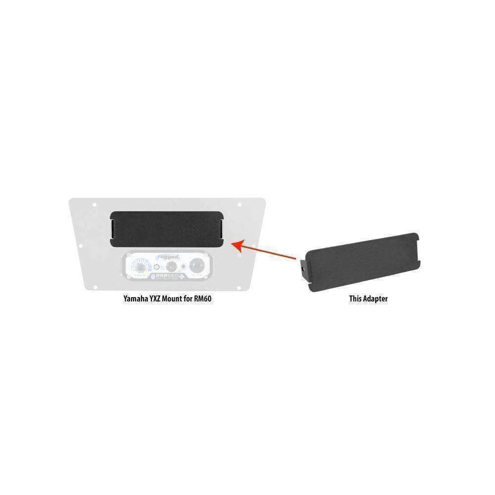 Rugged Radios Block Off Plate for Rugged M1 , G1, RM60 , GMR45 Mobile Radio Mounts MT-RM-BLOCK-OFF