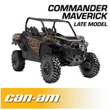 Rugged Radios Can-Am Commander and Maverick Complete Communication Kit with Bluetooth Intercom and 2-Way Radio - Glove Box Mount