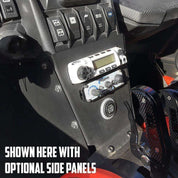 Rugged Radios Can-Am X3 Side Panels for Rugged Multi Mount Install Dash MT-X3-SP