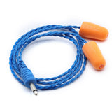 Rugged Radios Challenger II Racing Foam Ear Bud Speakers with 1/8" Mono Plug CHALLENGER-II-BLUE
