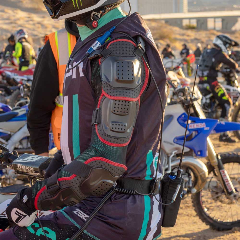 Rugged Radios Communications Belt / Bag Combo for Moto & Circle Track Racing