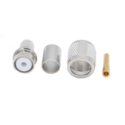 Rugged Radios Crimp-on Male PL-259 UHF Connector for Rugged LMR400-UF - RG8 Cable UHF-CONN-M-LMR400