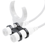 Rugged Radios Dual Headset or Helmet Jack - Bar Mount