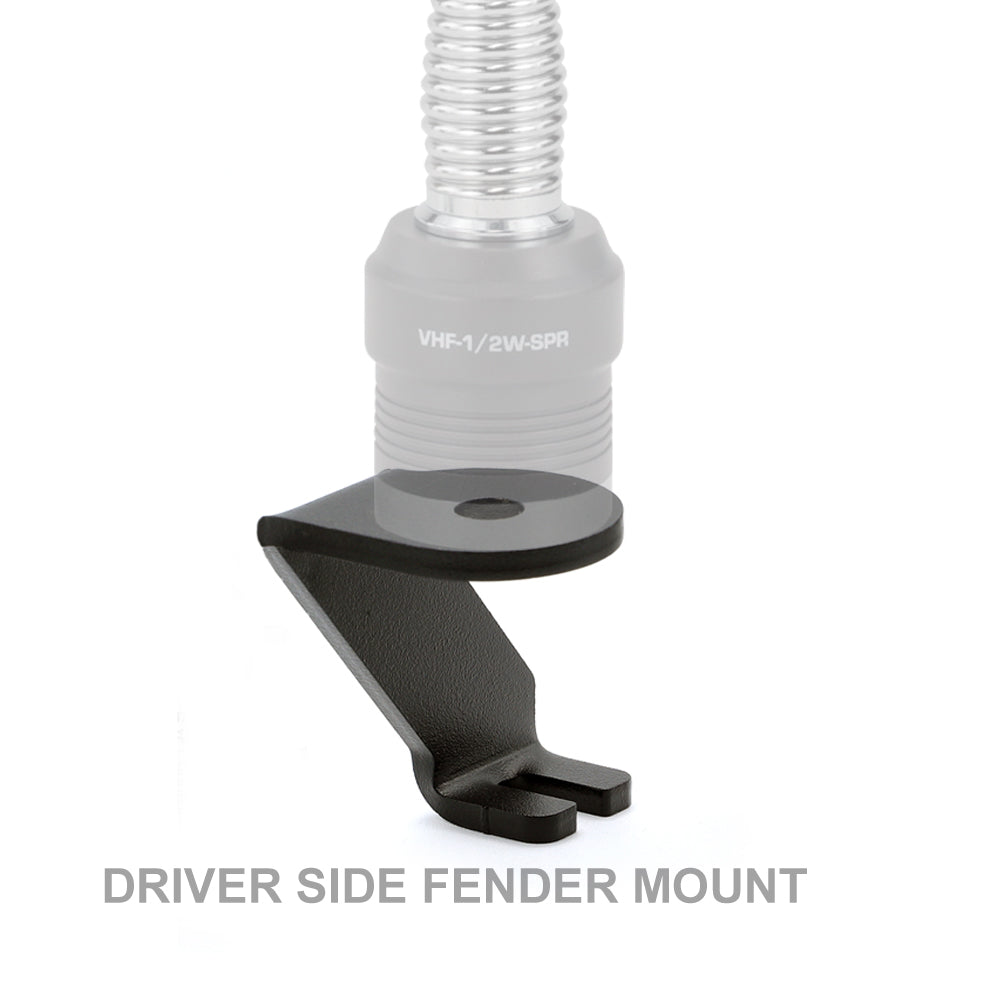 Rugged Radios A-Pillar Antenna Mount Ford F-Series Chevy Silverado Dodge Ram