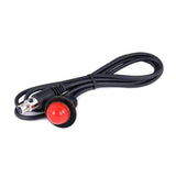 Rugged Radios Hole Mount Push to Talk Cable (PTT) with 48" Straight Cord for Intercoms PTT-HM-SC